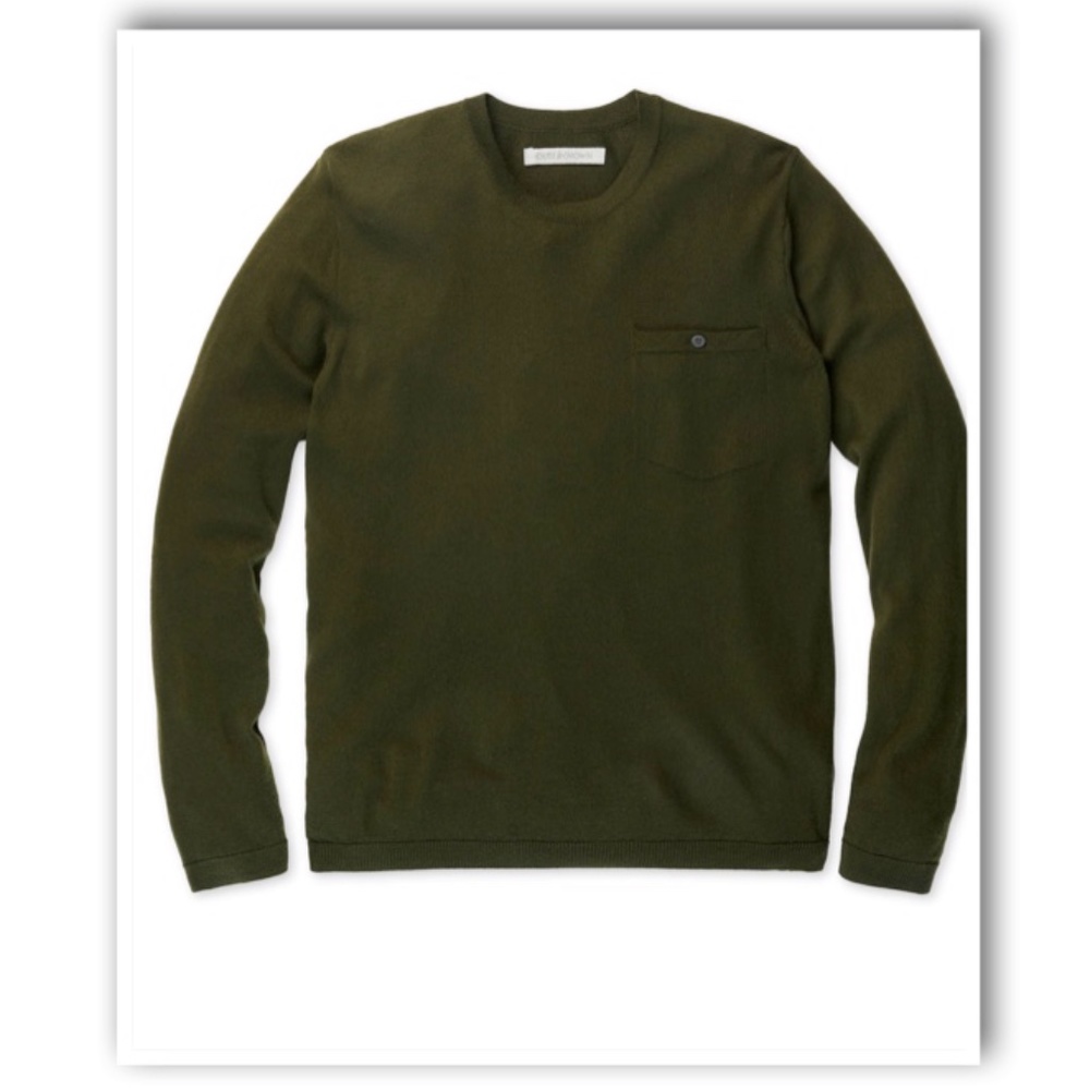 NWT Outerknown Palisades Pocket Crew Sweater XXL